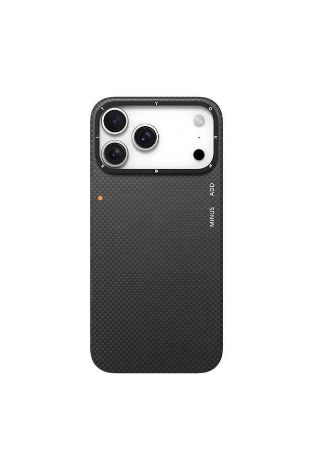 iPhone 17 Pro Max Case M-Safeli Aramid Fiber 1500D Kevlar Extreme Wing Series Cover Black