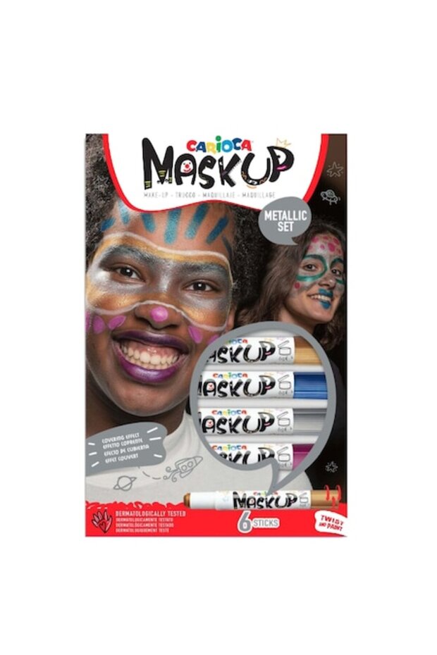Mask-Up Metallic 6/set - 1