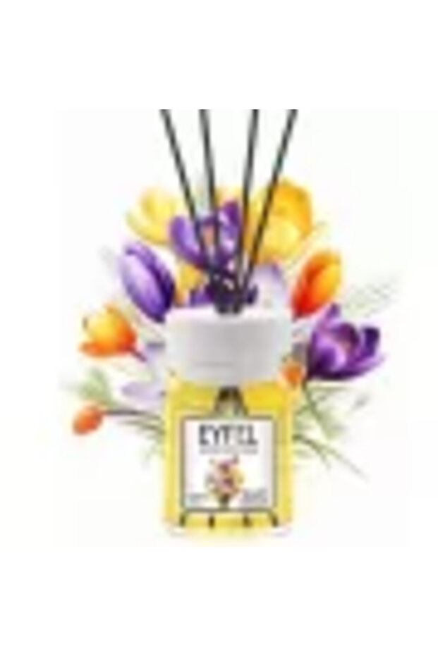 odorizant de camera cu bete 120ml, Crocus (Sofran)