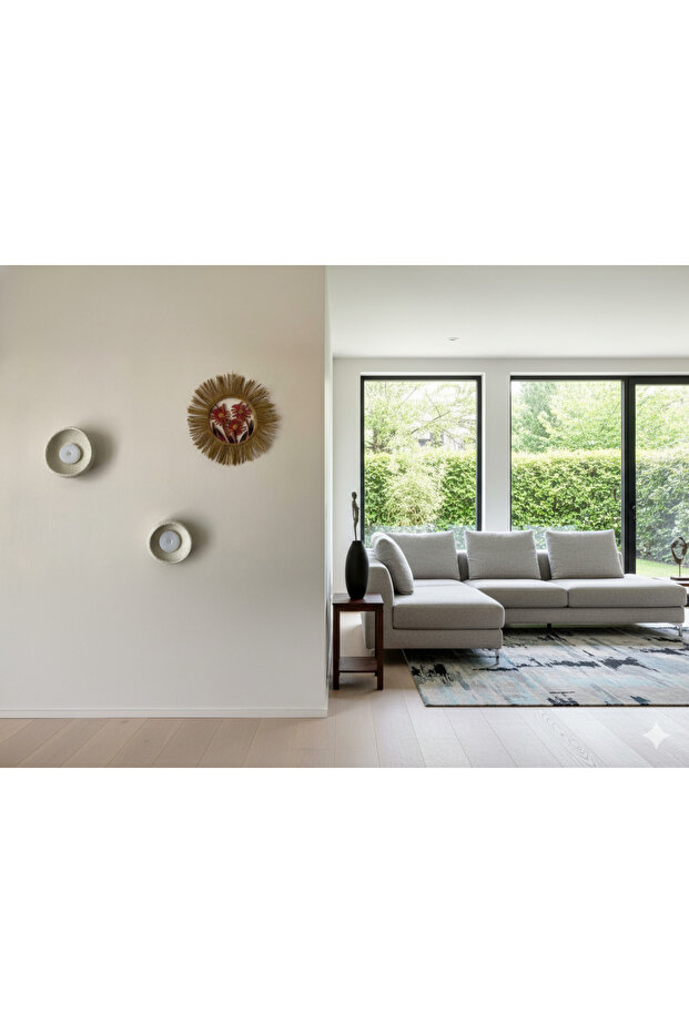 bohem tarzı beton aplik 2 li set - 1