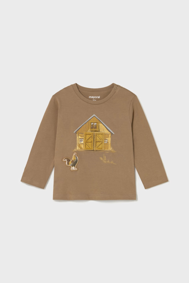 02067-31 Brown Tisort