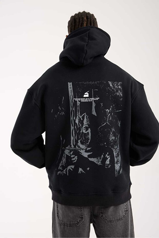 Sword Oversized Hoodie - 3