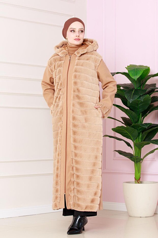 Kürk Kaşe-Camel - 3
