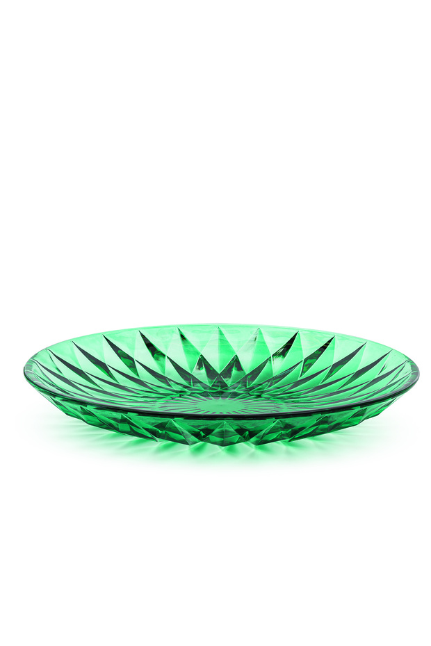 Glass Salad Fruit Plate