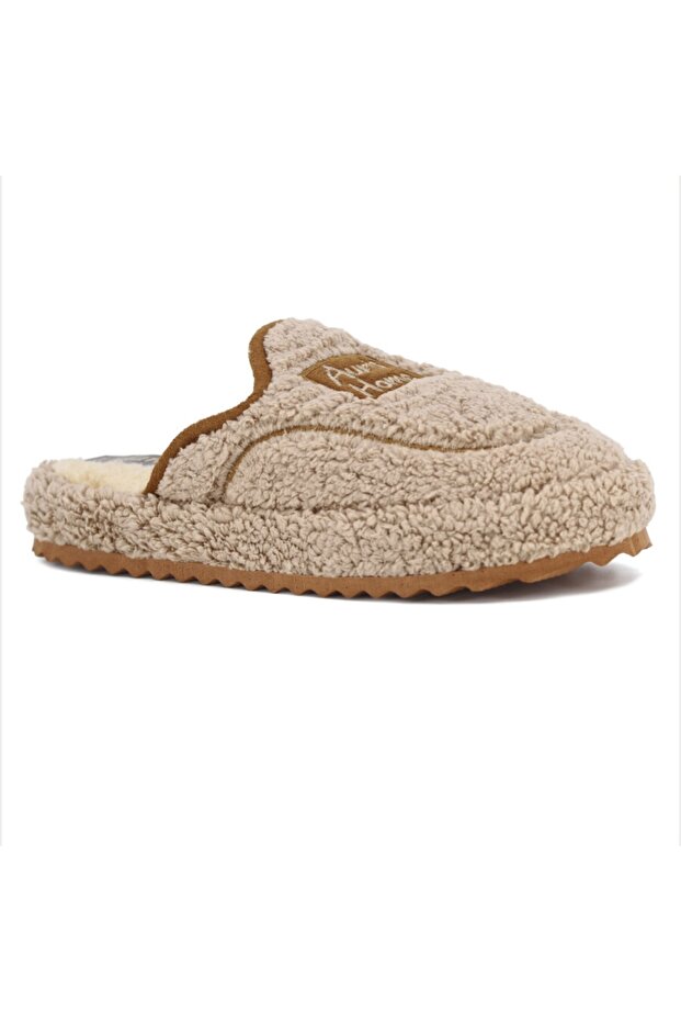 Brown Women's House Slippers, Winter