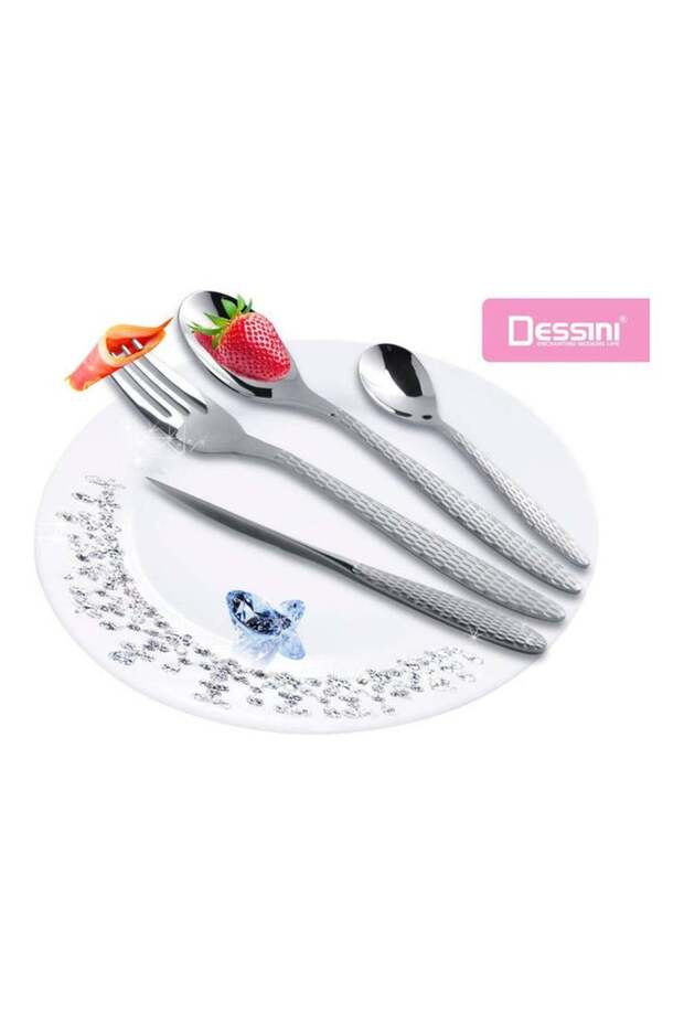 135-Piece Stainless Steel Cutlery Set Silver