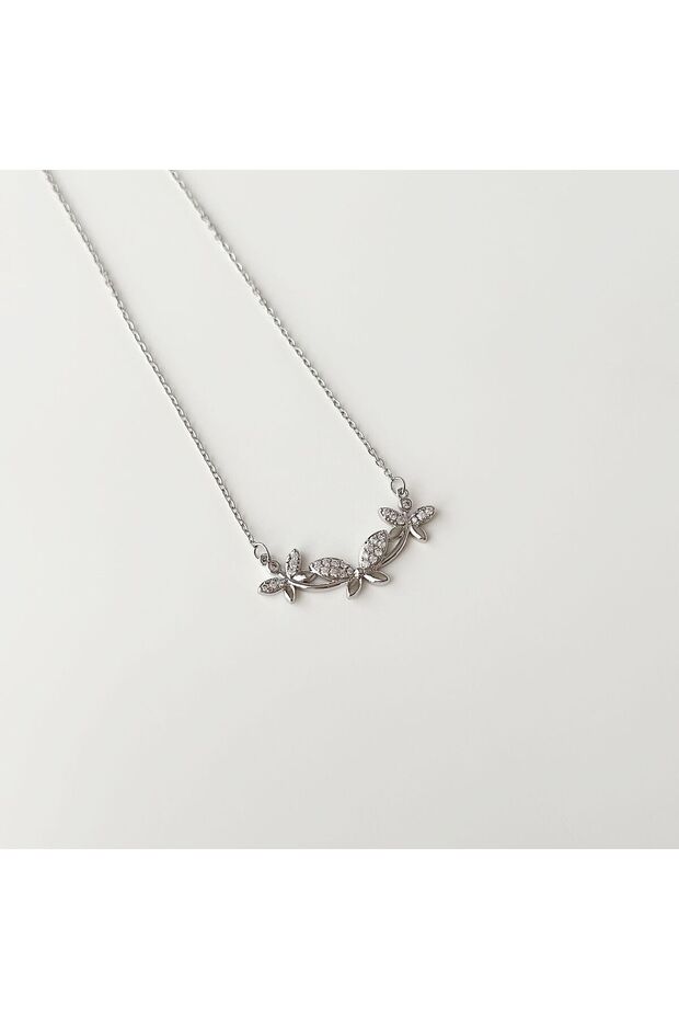Olie Gray Steel Necklace | Steel Necklace
