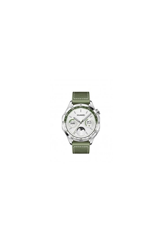 Ceas inteligent GT4, 46mm, verde - 3