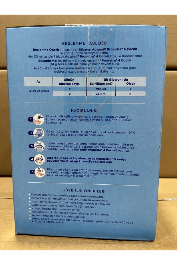 4 Numara Devam Sütü 800+250 Gr - 3