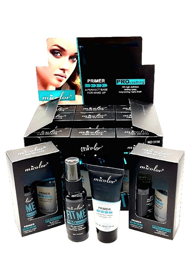 Set Primer si fixator, Micolor, Fit Me Pro Setting - 1