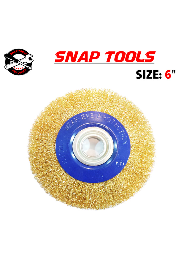 فرشاة قرص نحاس دائري ''6 - 1