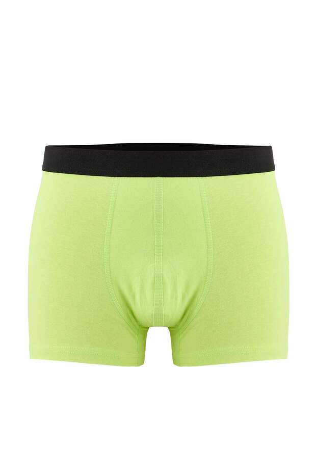 Multicolored Patterned-Solid 3-Pack Cotton Boxer Tmnaw22Bx0010 - 7