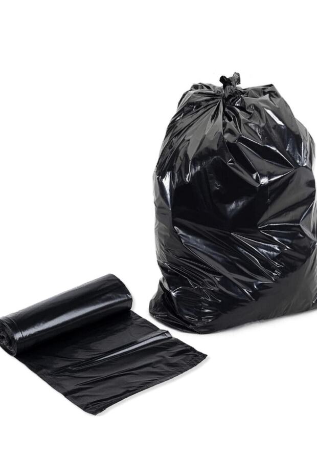 10 Adet (1 Rulo) Battal Çöp Poşeti 75x90 Endüstriyel Jumbo Çöp Torbası - 4