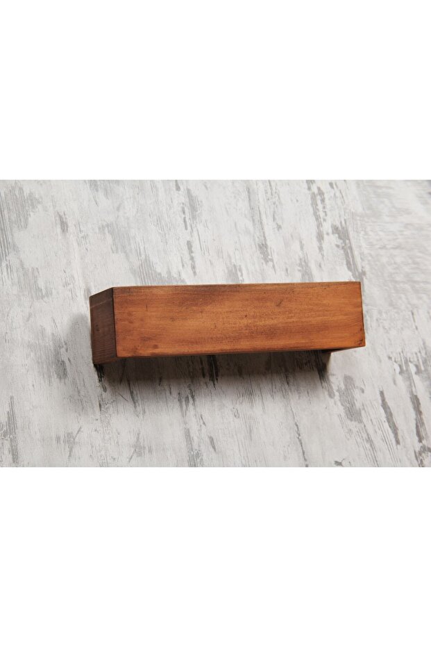 Duvar Apliği Yansıtma Tasarımlı Çift Yönlü Ahşap Salon Hol Cafe Otel Duvar Apliği - 5