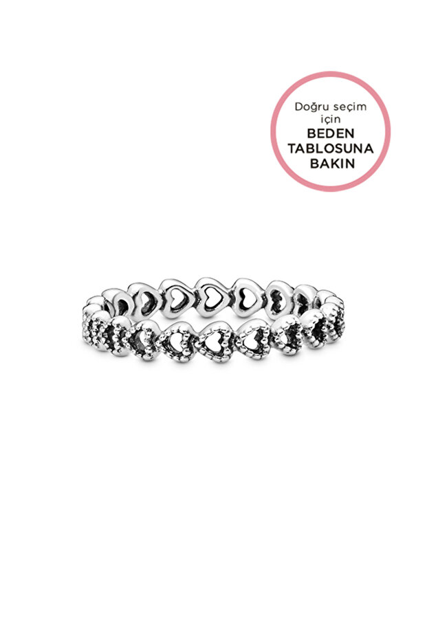 Bağlı Kalpler Yüzük - 1