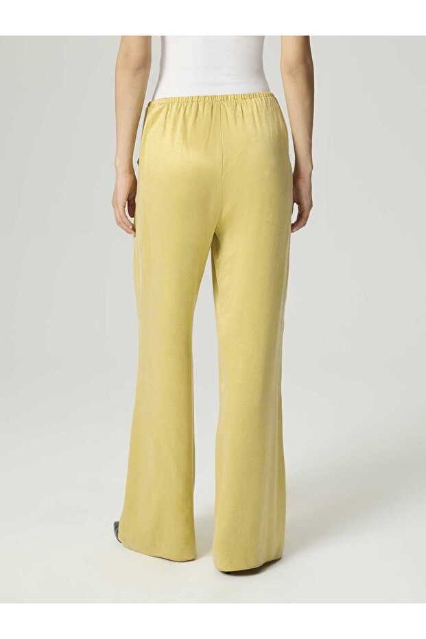 Elastik Belli Pantolon - 4