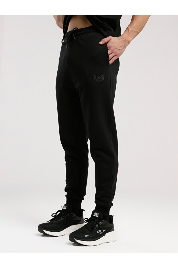 Ever Essentials Regular Siyah Erkek Jogger - 2