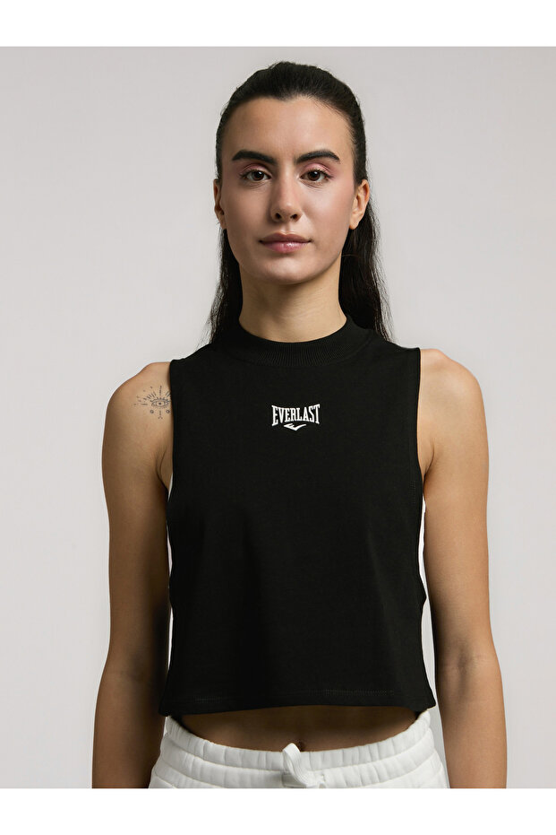 Ever Essentials Siyah Kadın Atlet - 1