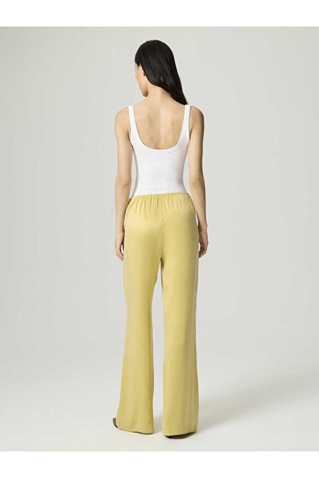 Elastik Belli Pantolon - 5