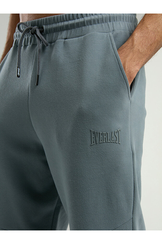 Ever Relaxed Regular Gri Erkek Eşofman Altı - 4