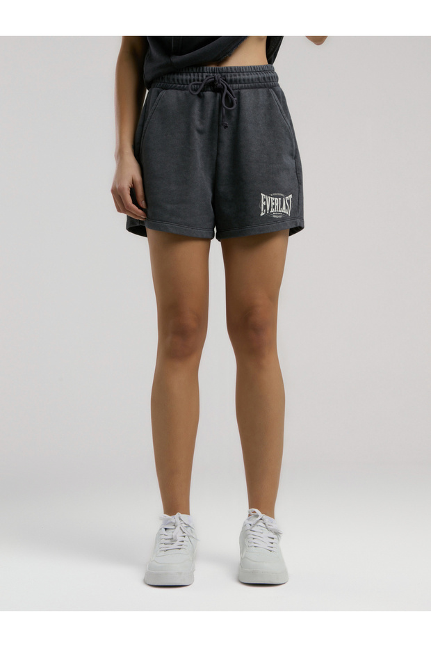 Authentic Boxing Wmn Antrasit Kadın Şort - 1