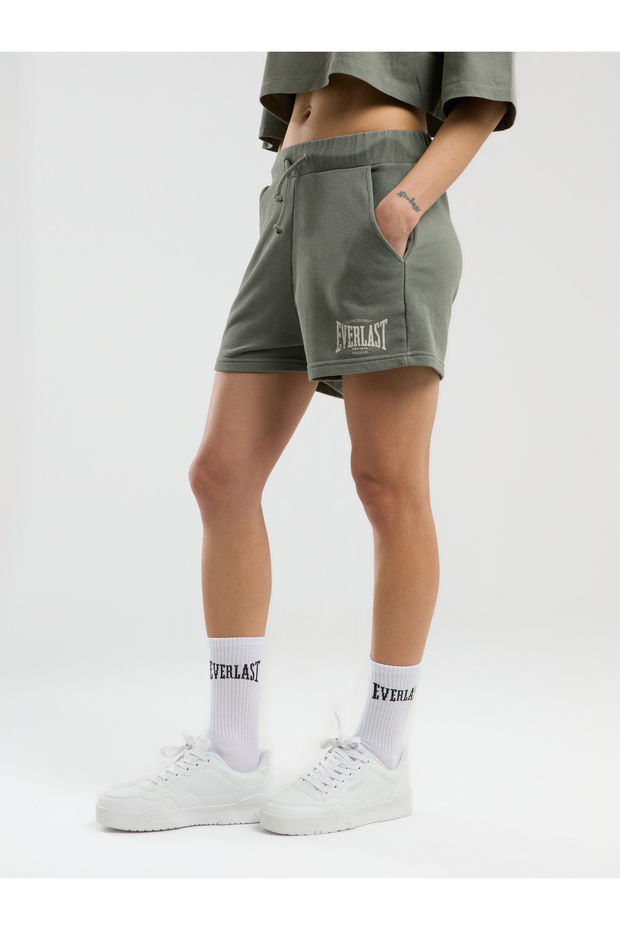 Authentic Boxing Wmn Haki Kadın Şort - 2