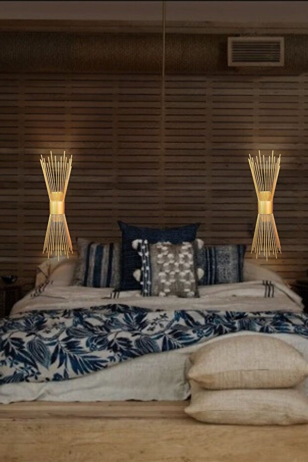 Kirpi Aplik Eskitme, Pilli Aplik, Anahtarlı, Pilli Elektrikli Ledli Duvar Aplik, Gece Lambası - 5