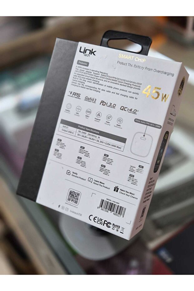 G851 Premium 45w Pd Gan3 Usb-c Şarj Adaptörü - 4