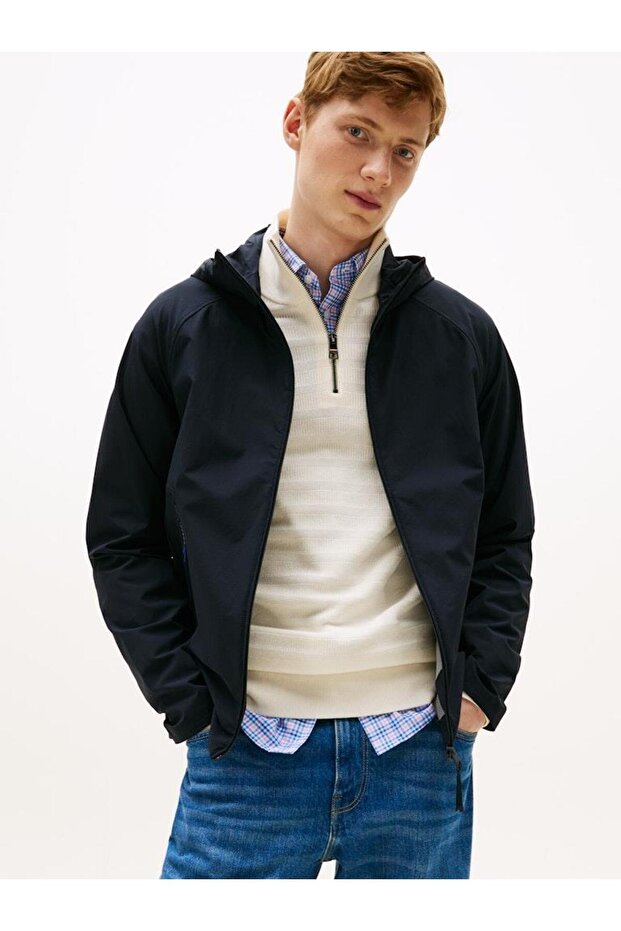 TECH HOODED JACKET - 1