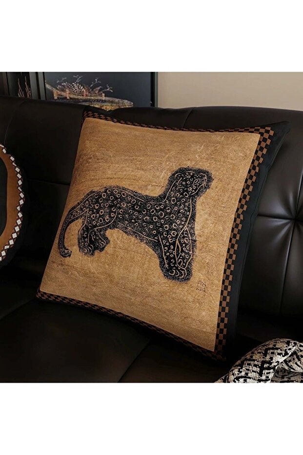 عبوة من 3 أغطية وسائد، 45×45 سم، بنقش مزدوج الجوانب - 2