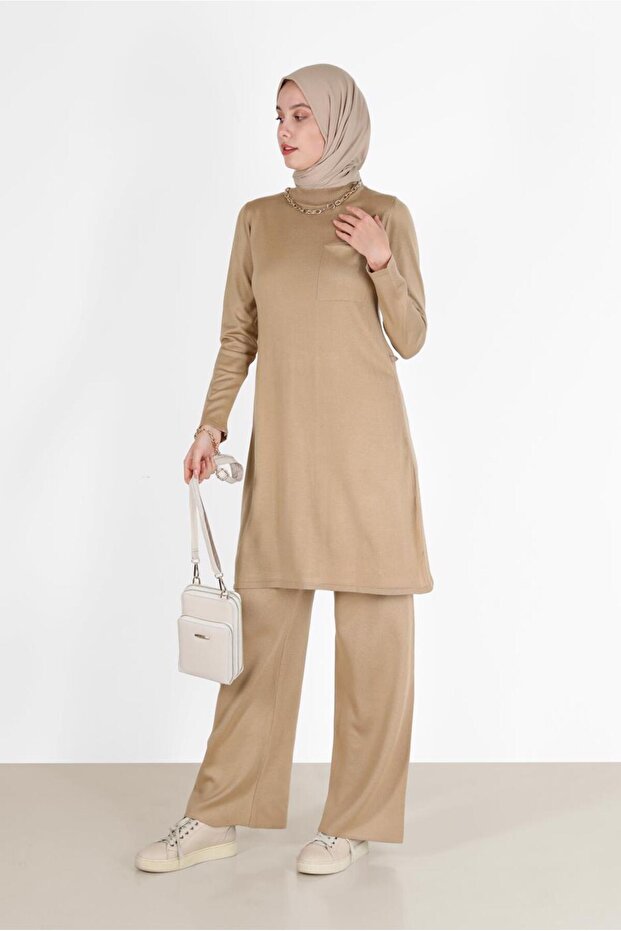 CEP DETAYLI BASIC TRİKO TUNİK 42045 - 2