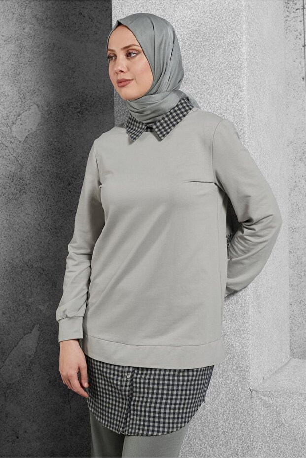 Shirt Collar Tunic 45198
