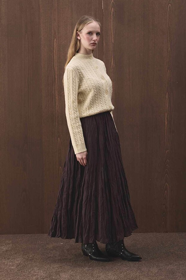 Boho Crash Kahve Etek - 3