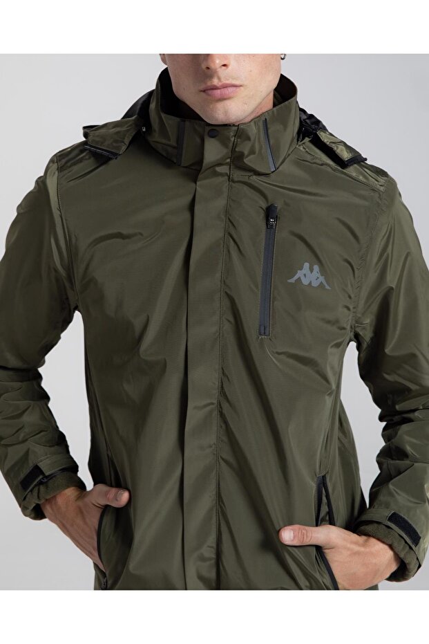 Pure Erkek Yeşil Regular Fit 3-in-1 Mont - 3