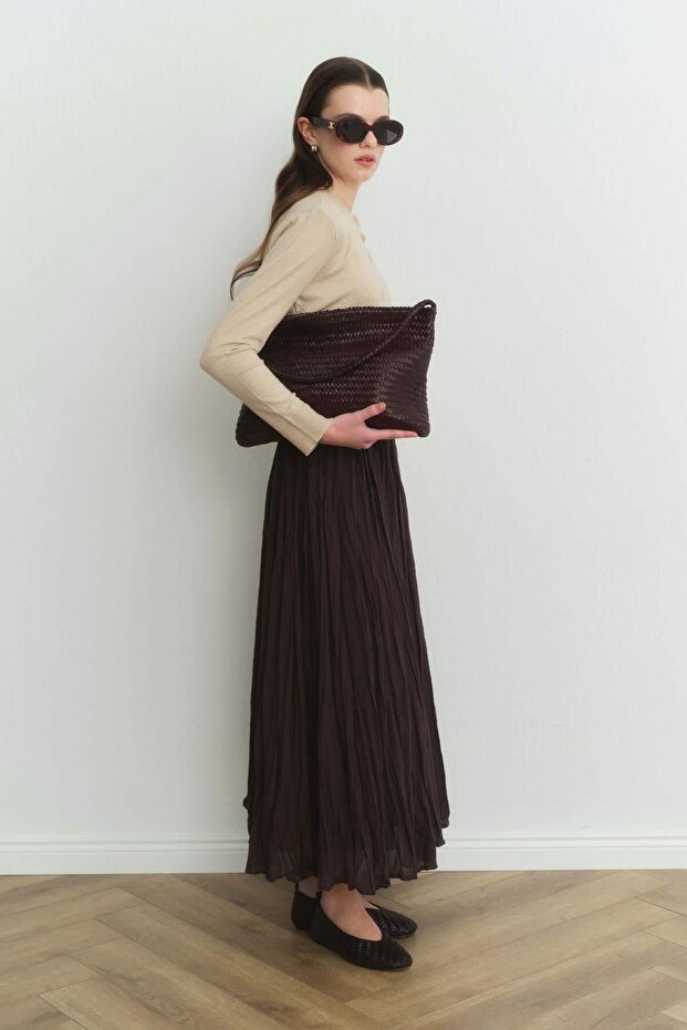 Boho Crash Kahve Etek - 5