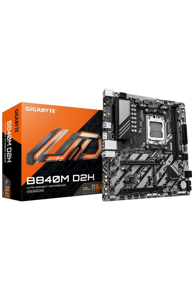 B840M D2H Soket AM5 DDR5 7600MHz (OC) mATX Gaming (Oyuncu) Anakart - 1