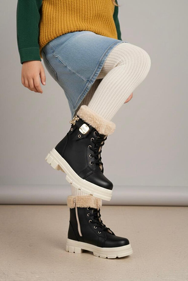 Unisex Plush Durable Children's Boots