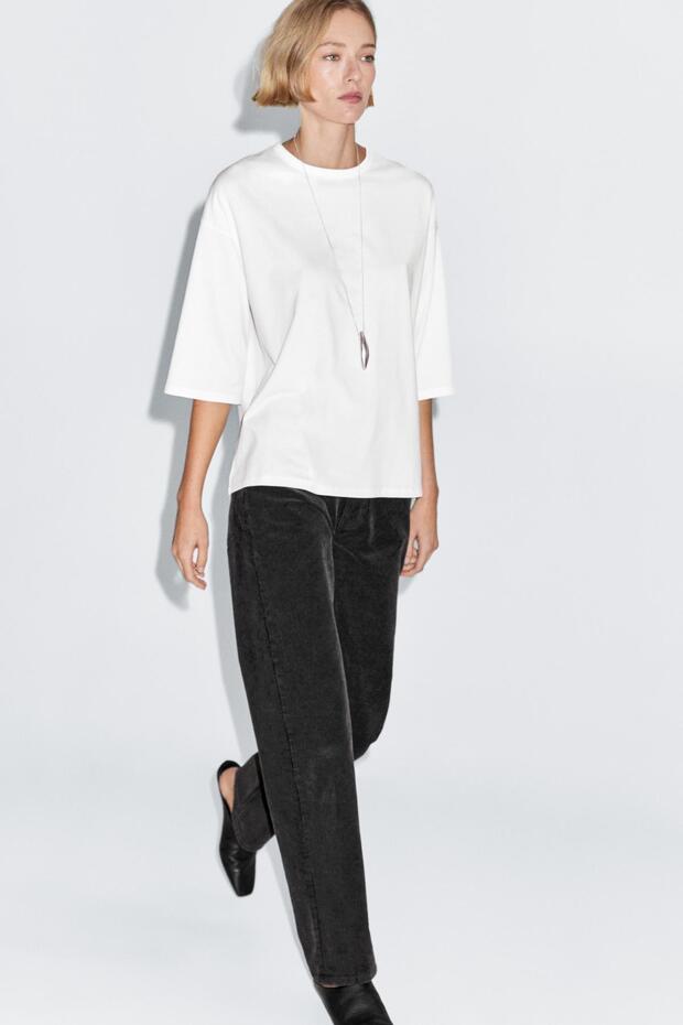 Oversize ağır t-shirt - 3