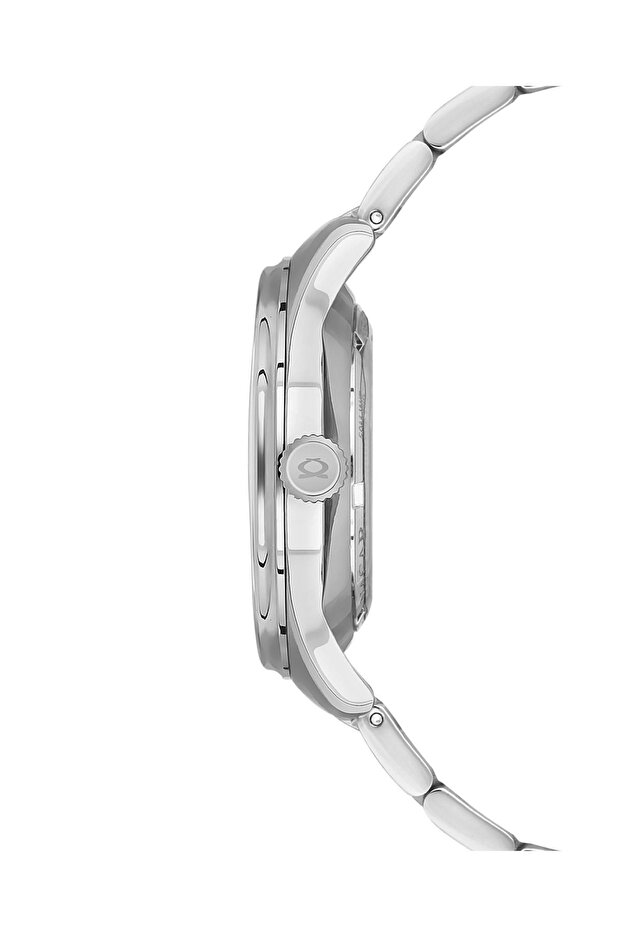 SAFİR CAM KLASİK GÜMÜŞ ERKEK KOL SAATİ NC17-2930283-ALM - 3