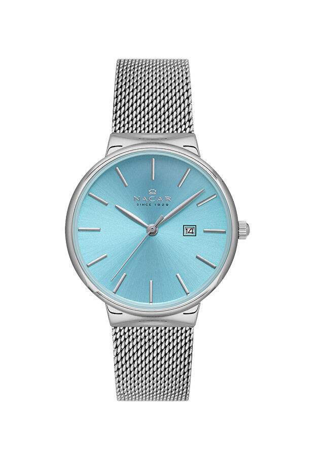 Silver Women's Wristwatch Nc34- 390431 -Ausm