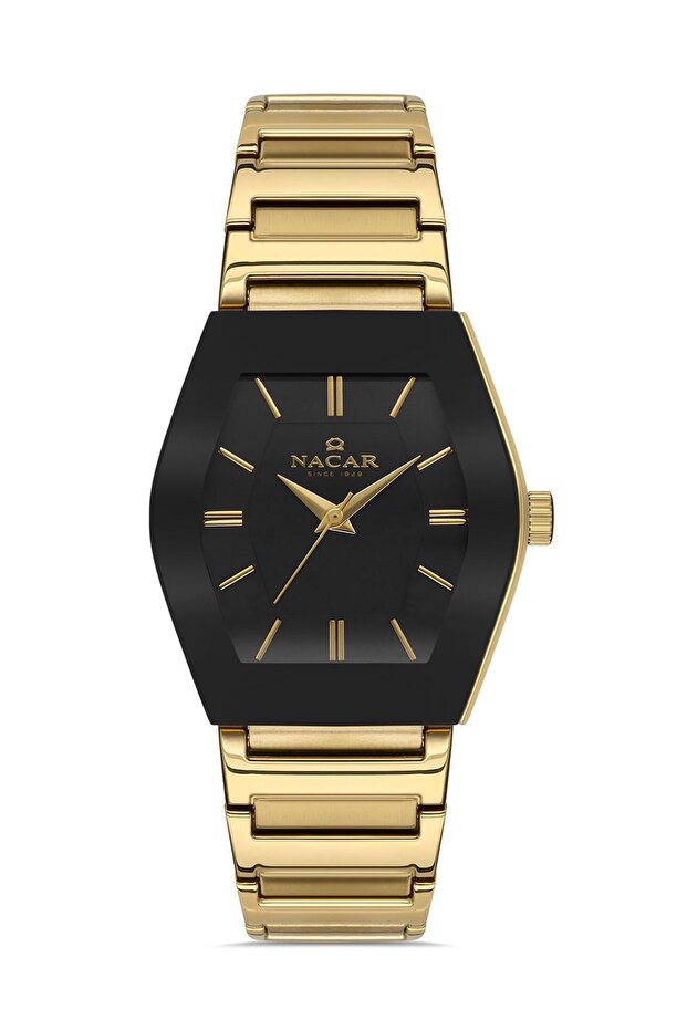 Gold Women's Wristwatch Nc34- 391046 -Dbcm