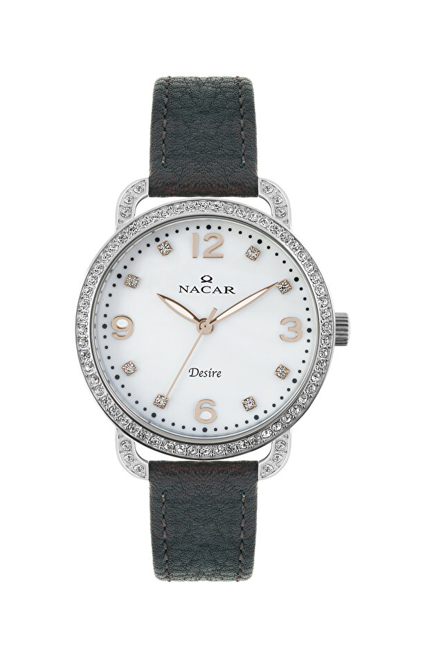 Black Women's Wristwatch Nc10- 3931033 -Asrl1S