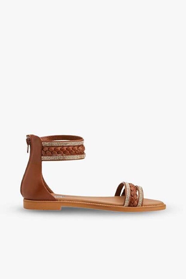 Kadın Sandalet Taba - 3