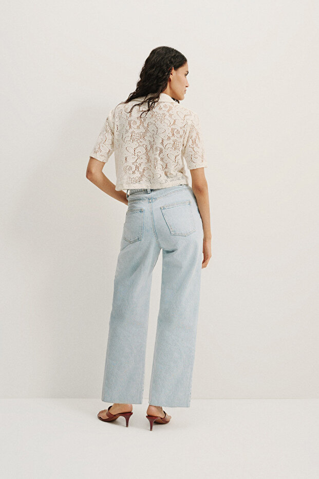 Cassira Örme Kısa Kollu Gömlek - 6