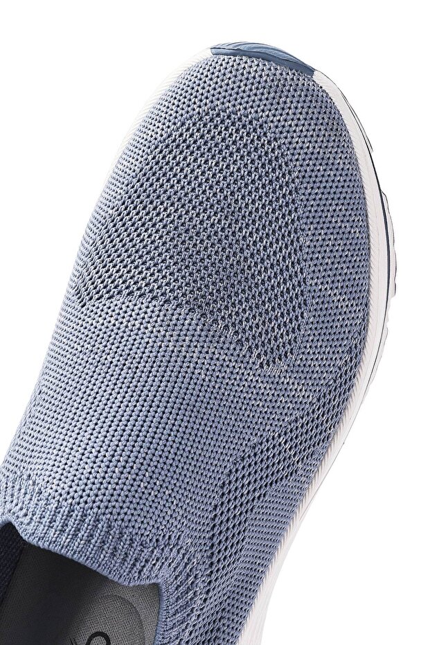 Zero Kadın Mavi Kalın Tabanlı Kumaş Sneaker 25SFE49536F - 8