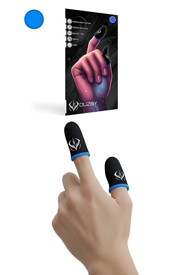 OUZBY Motion x Sense E-Spor Parmak Eldivenleri - Pubg Parmaklık Oyun Eldiveni Kılıf