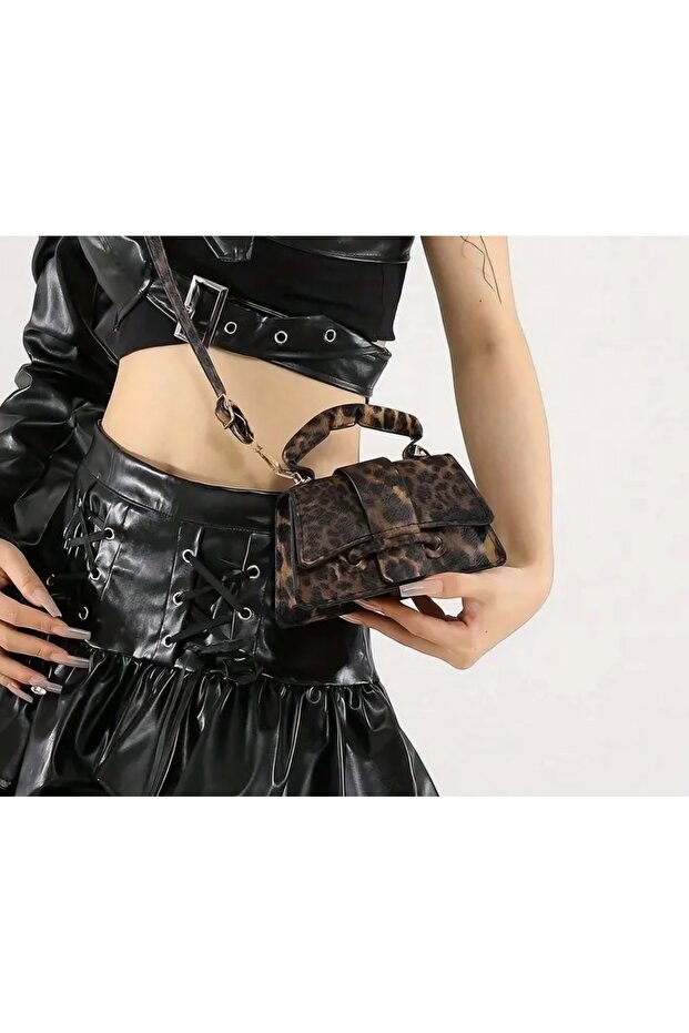 LEOPAR MİNİ ÇANTA - 5