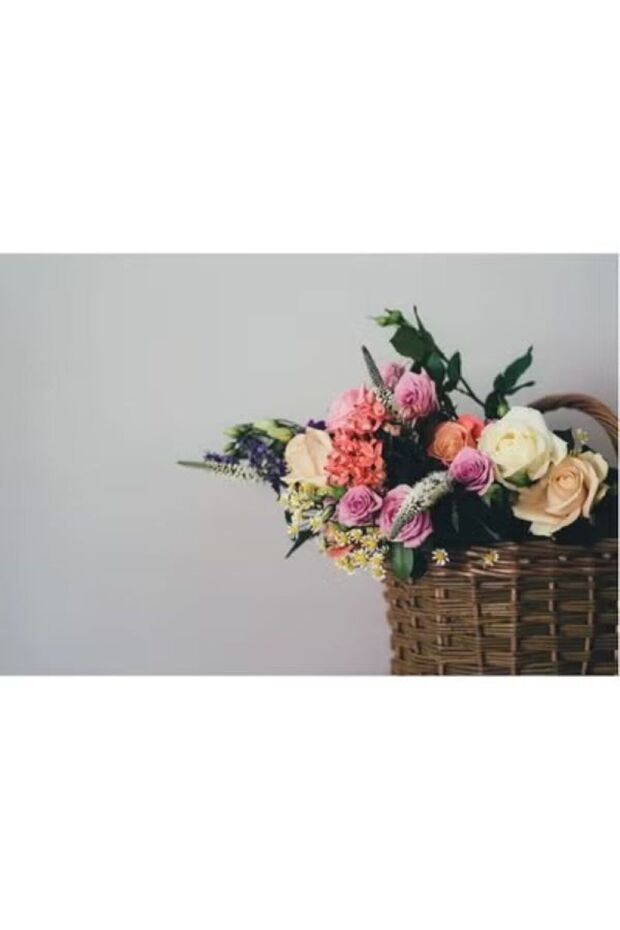 سلة تخزين متعددة الأغراض صغيرة الحجم باللون البني - 2