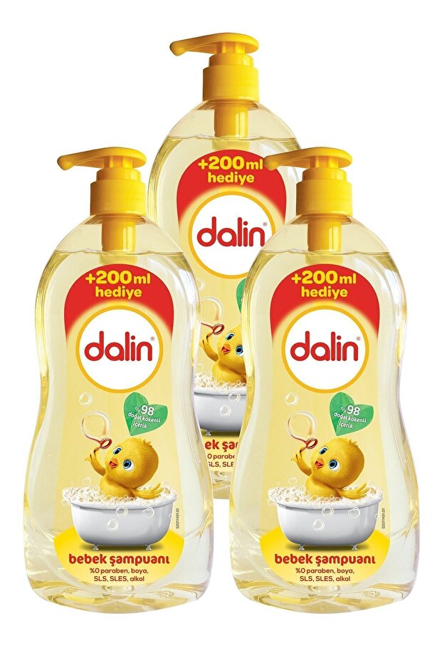 Şampuan 900ml X 3 Adet - 2