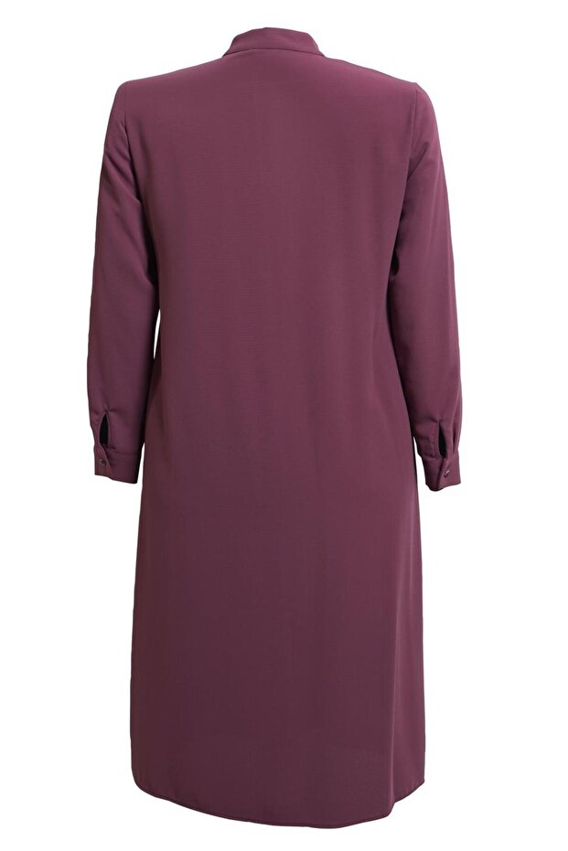 تونيك بأزرار مقاس كبير 44447 - 5